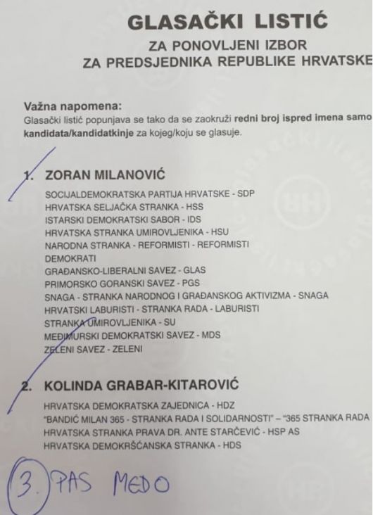 Pogledajte koga je Vukovarac želio za predsjednika Hrvatske! - undefined