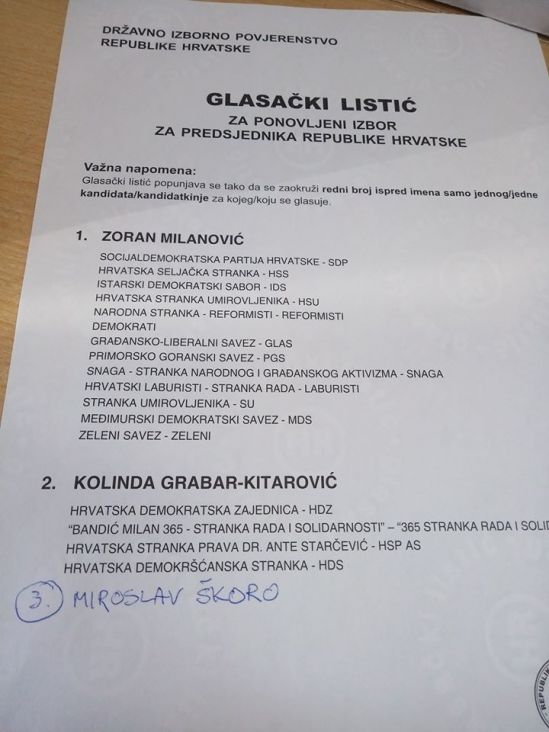 Ovo su najbolji poništeni listići na izborima u Hrvatskoj - undefined
