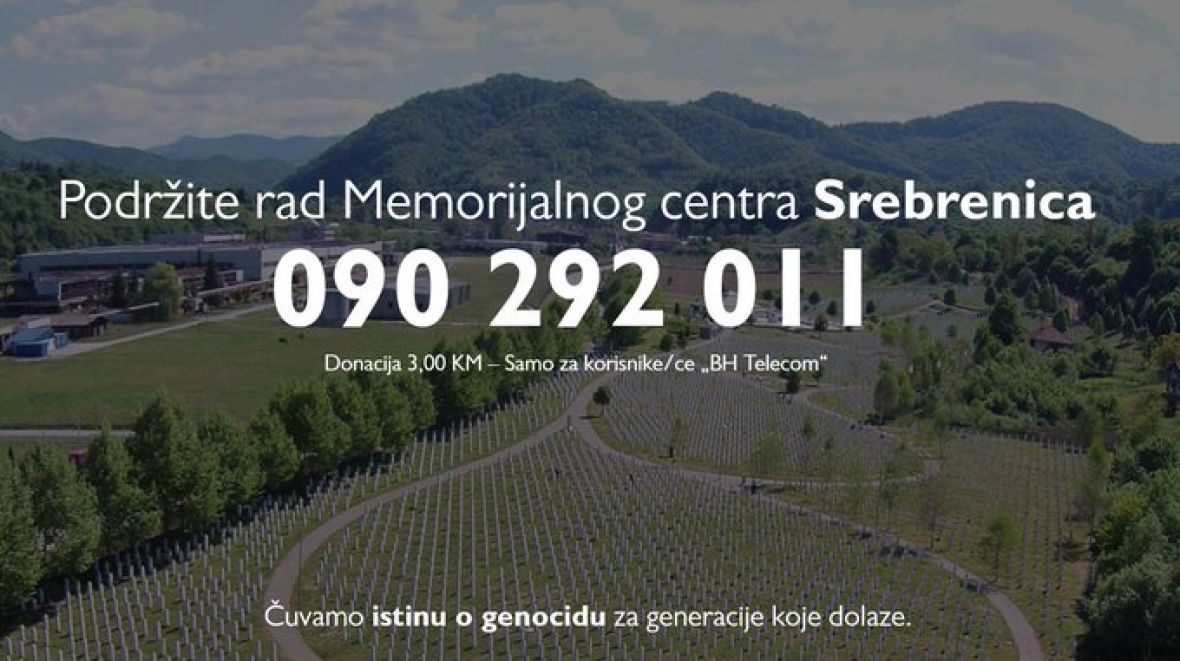Humanitarni broj za pomoć Memorijalnom centru - undefined