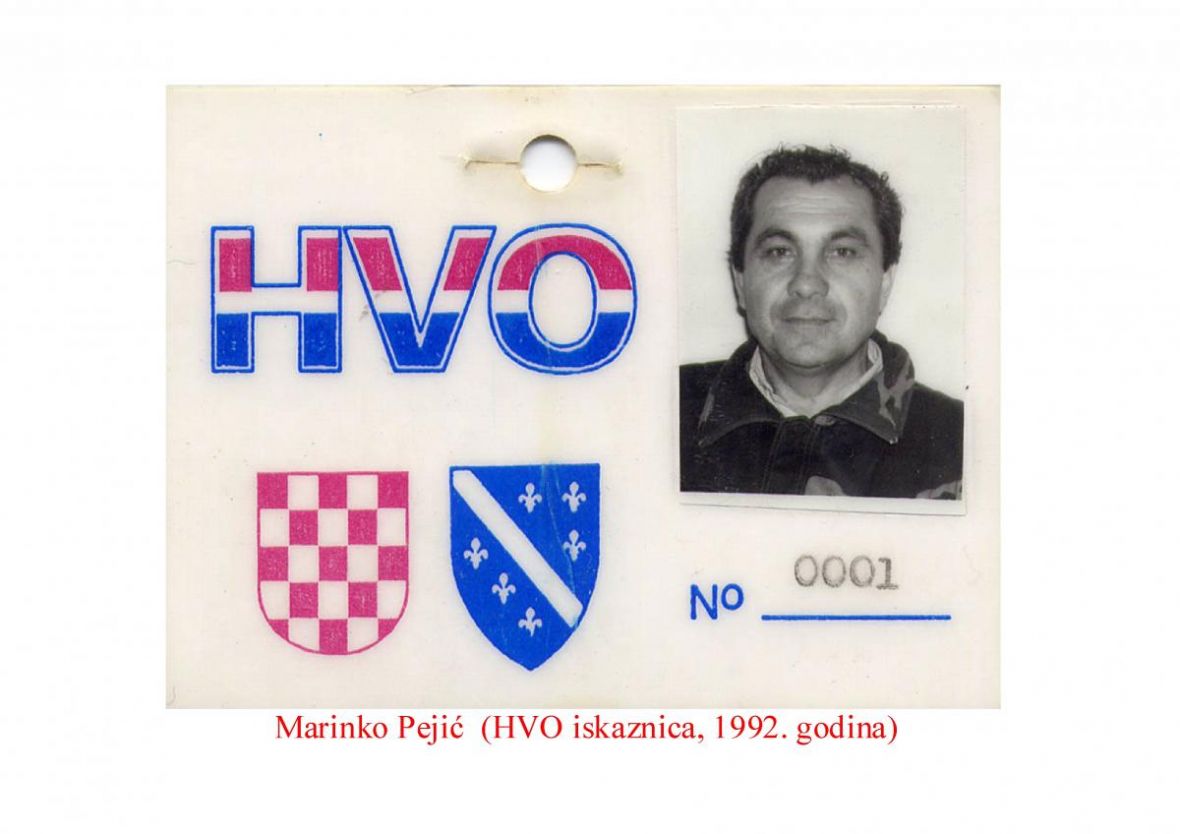 Prva iskaznica HVO-a Sarajevo - undefined