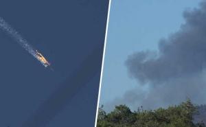 Oboren vojni avion na tursko-sirijskoj granici: Piloti iskočili padobranom (FOTO+VIDEO)