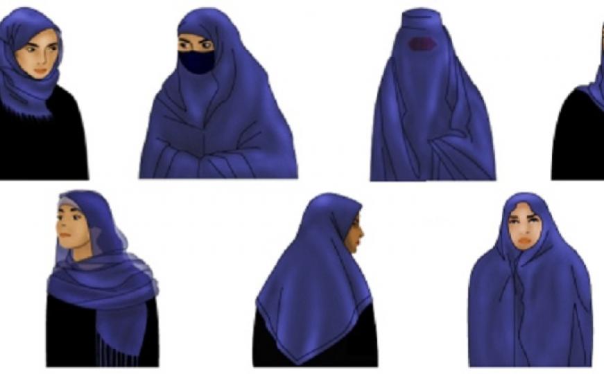 FOTO: Razlike između burke, nikaba i hidžaba