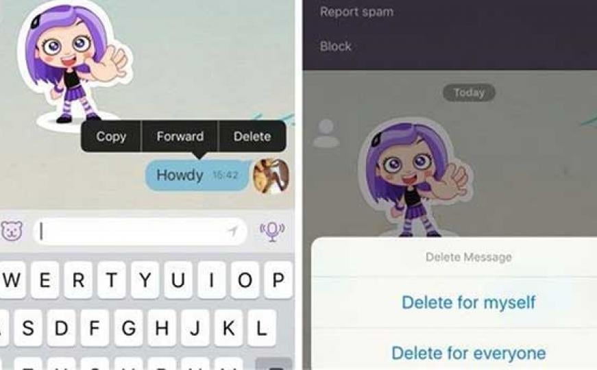 Viber uveo novu opciju: Sada možete obrisati poruku i na telefonu primatelja