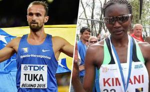 Amel Tuka i Lucija Kimani proglašeni najboljim atletičarima BiH u 2015. godini