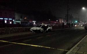 FOTO: U saobraćajnoj nesreći kod Narodnog pozorišta povrijeđene dvije osobe