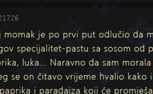 Momak je odlučio da me iznenadi...