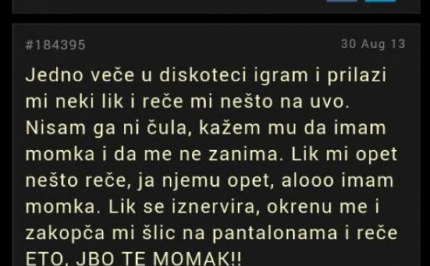 Imam momka, ne zanima me