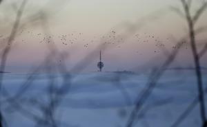 Decembarska nedjelja: Sarajlije uživale u zalasku Sunca iznad maglovitog grada (FOTO)