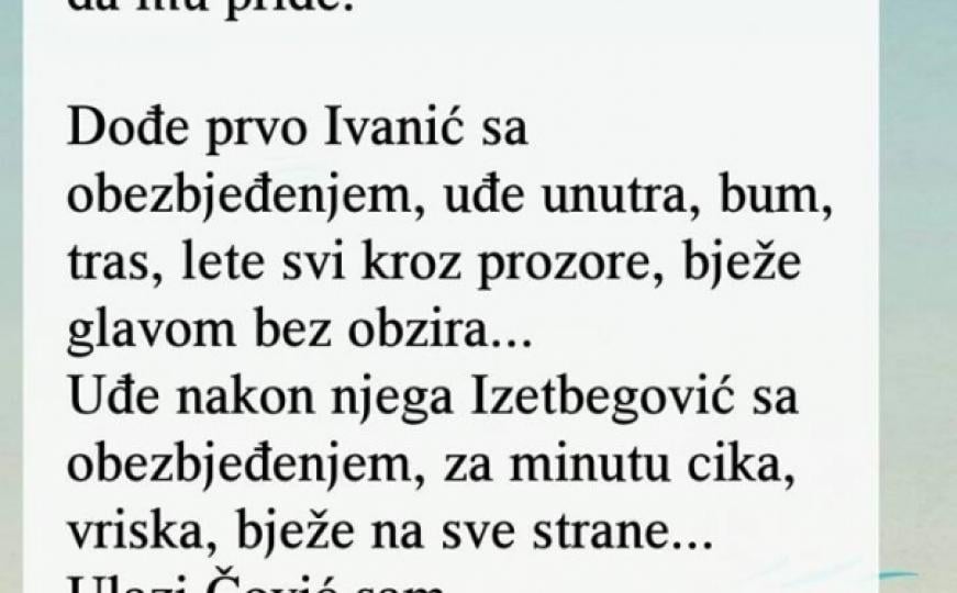 Šta se desi kad Chuck Norris uđe u zgradu Predsjedništva BiH?