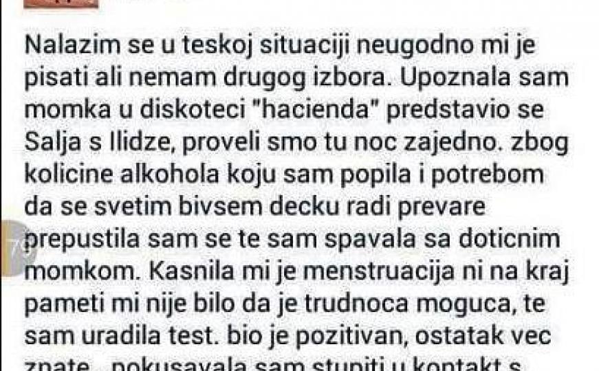 Upoznala sam momka u Haciendi, ostala sam trudna...