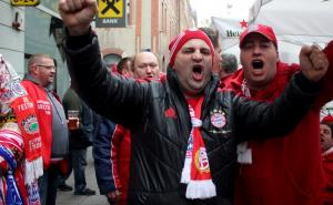 FOTO: Raspoloženi navijači Bayerna na ulicama Zagreba 