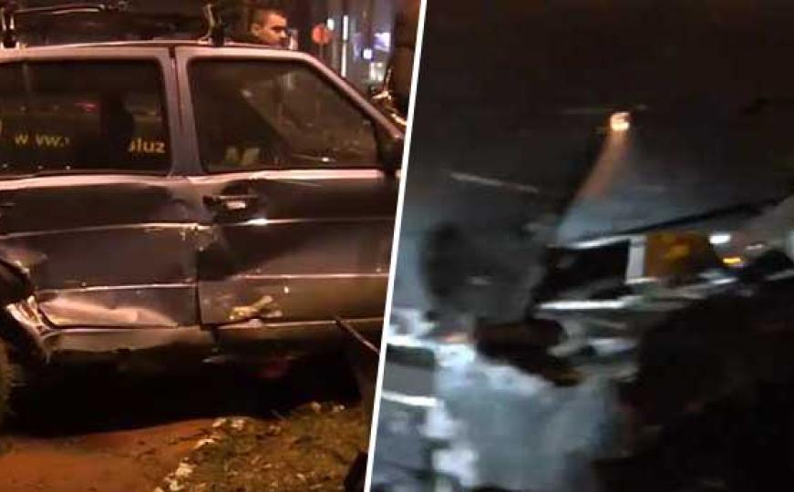 Pogledajte snimke s mjesta saobraćajnog udesa na Otoci (FOTO+VIDEO)