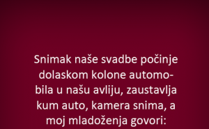 Kad mladoženja pretjera s alkoholom na vlastitoj svadbi