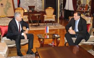 Banja Luka: Dodik i Čović razgovarali o skorašnjem incidentu u Novom Gradu (FOTO)