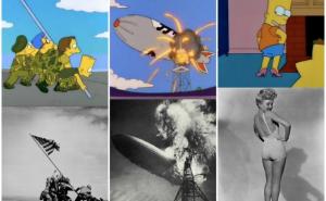 FOTO: 12 legendarnih fotografija koje su Simpsoni pretvorili u parodiju