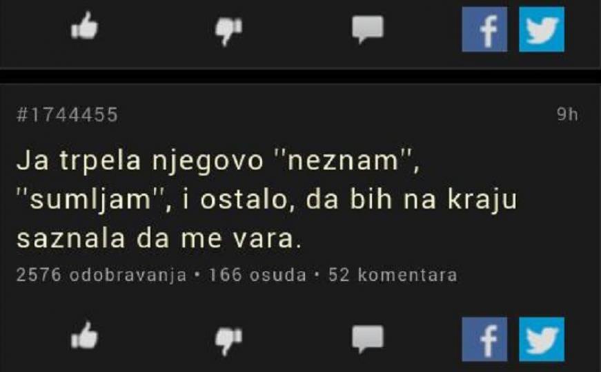 Čak i sumljam