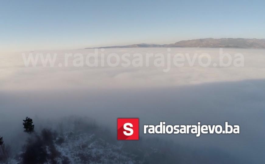 Iznad sarajevskog smoga: Pogled sa Trebevića (FOTO+VIDEO)