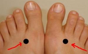 Kineska akupunktura: Pritisnite ove tačke na nogama!