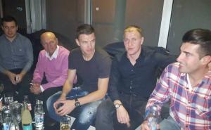 FOTO: Edin Džeko uživao sa Šabanom Šaulićem i Senijadom Ibričićem