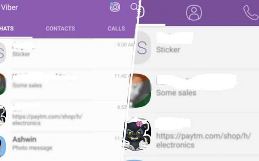 Viber je promijenio svoj izgled: Da li vam se dopada? (FOTO)