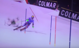 Hirscher se jedva spasio: Dron umalo pogodio Austrijanca tokom slaloma (VIDEO)