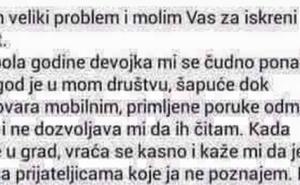 Imam veliki problem i molim vas da mi pomognete