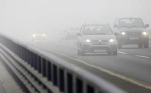 Oprez: Smanjena vidljivost zbog magle