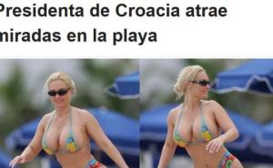 Kakva greška portala Critica: Pogledajte predsjednicu Hrvatske!