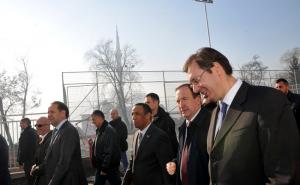 Vučić u Novom Pazaru: Volio bih da u Beograd naredne sedmice stigne Denis Zvizdić (FOTO)