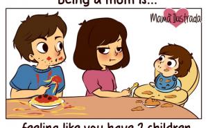 Šašave ilustracije: Ovako je jedna umjetnica prikazala kako je biti majka (FOTO)