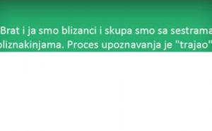 Brat i ja smo blizanci...
