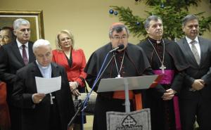 Božićni prijem kod kardinala Puljića: Svi osjećamo potrebu da se izgradi društvo za čovjeka (FOTO)