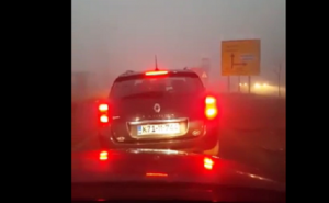 Ovako izgleda put od Bjelašnice prema Sarajevu: Jedan metar, dva metra, tri... (VIDEO)