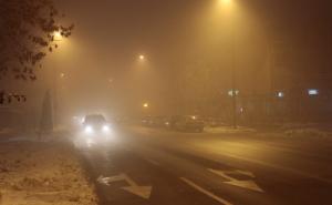 Upozorenje vozačima u Sarajevu: Iznimno slaba vidljivost