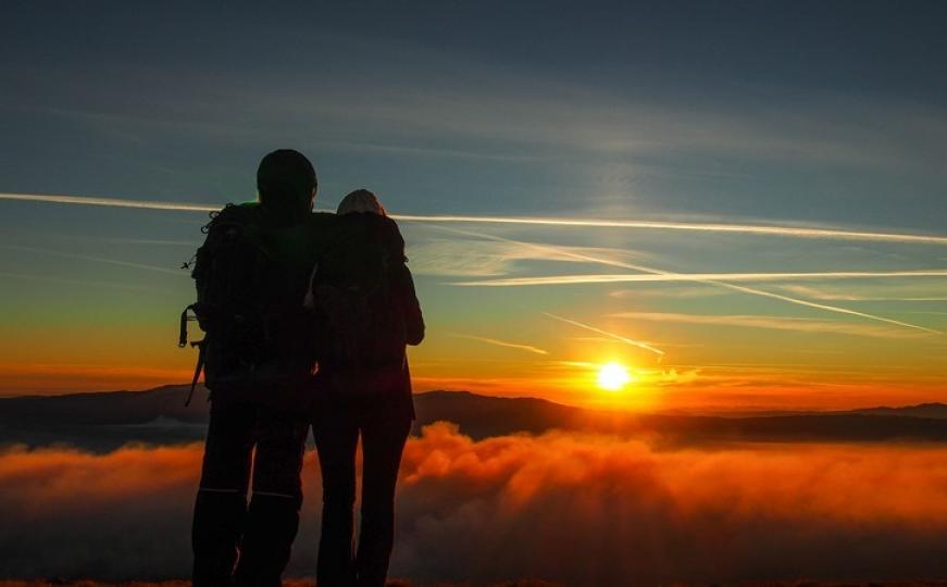 FOTO: Romantični zalazak sunca na planini Cincar