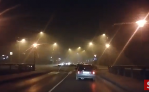 Noćna vožnja zeničkim ulicama - bez magle i smoga (VIDEO)