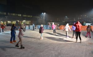 Besplatno klizalište od sutra na platou Bosanske tržnice na Dobrinji