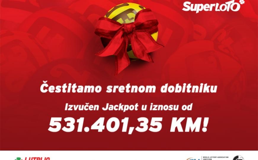 Sarajevo: Pogođen SuperLOTO Jackpot u iznosu 531.401,35 KM