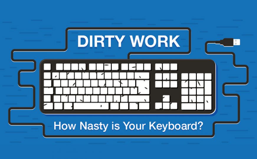 Koliko je prljava tastatura i kako je pravilno očistiti 