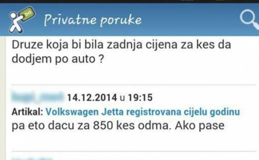 Kako pregovarati oko cijene na Olx.ba 