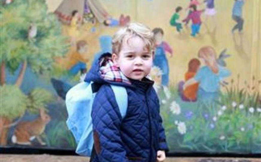 Mama Kate može biti ponosna: Princ George proveo prvi dan u obdaništu