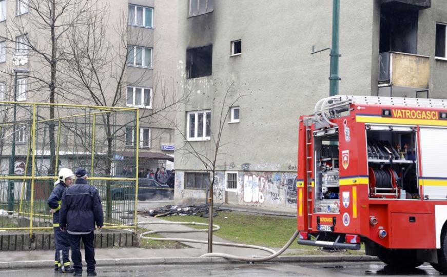 Sarajevo: Kvarcna grijalica izazvala požar u stanu