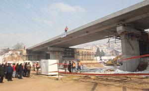 Sarajevska zaobilaznica: Danas kraj radova na nadvožnjaku Briješće (FOTO)