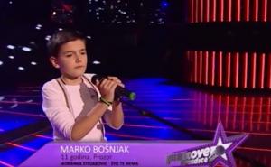 Pjevačko čudo iz Prozora: Marko Bošnjak zablistao izvedbom pjesme 'Što te nema' (VIDEO)