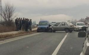 FOTO: Težak udes na ulazu u Mostar, ima povrijeđenih