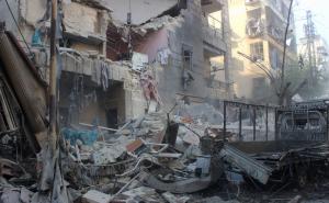 FOTO: Ruski avioni bombardirali osnovnu školu u Halepu