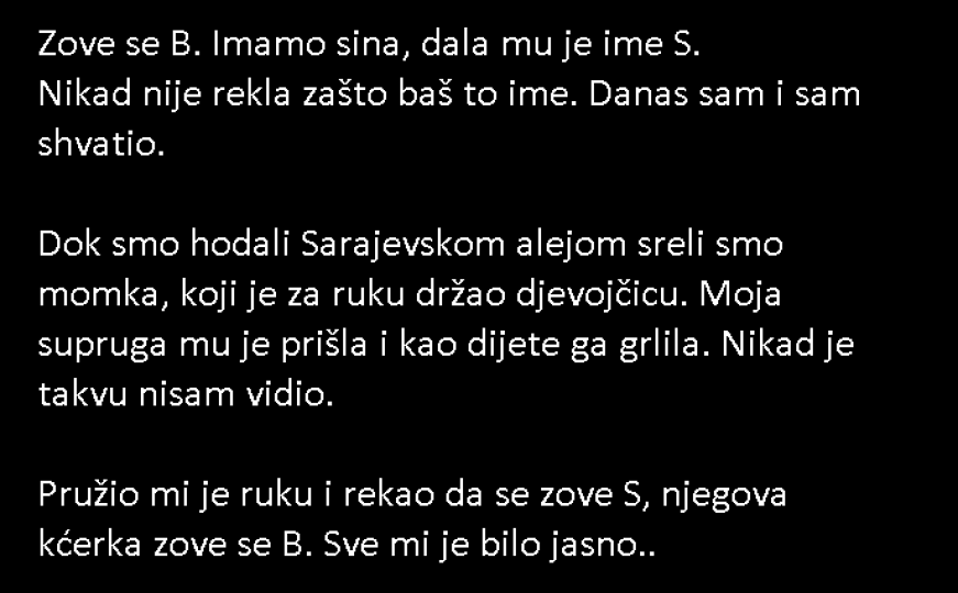 Sve mi je bilo jasno