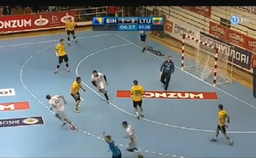 Rukometni 'Zmajevi' hrabro protiv Litvanije: Nikola Prce postigao svoj 300-ti gol (VIDEO)