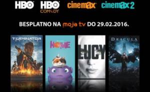 Usluge BH Telecoma: HBO i Cinemax kanali besplatno na mojaTV do kraja februara