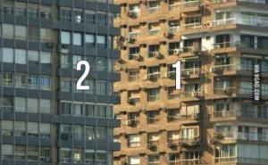 Koja je zgrada bliža? 